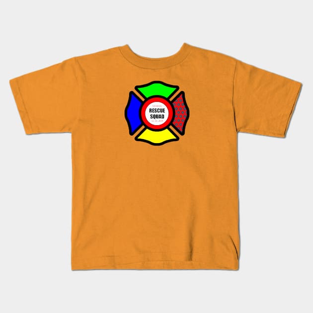 Phish: Rescue Squad Kids T-Shirt by phlowTees